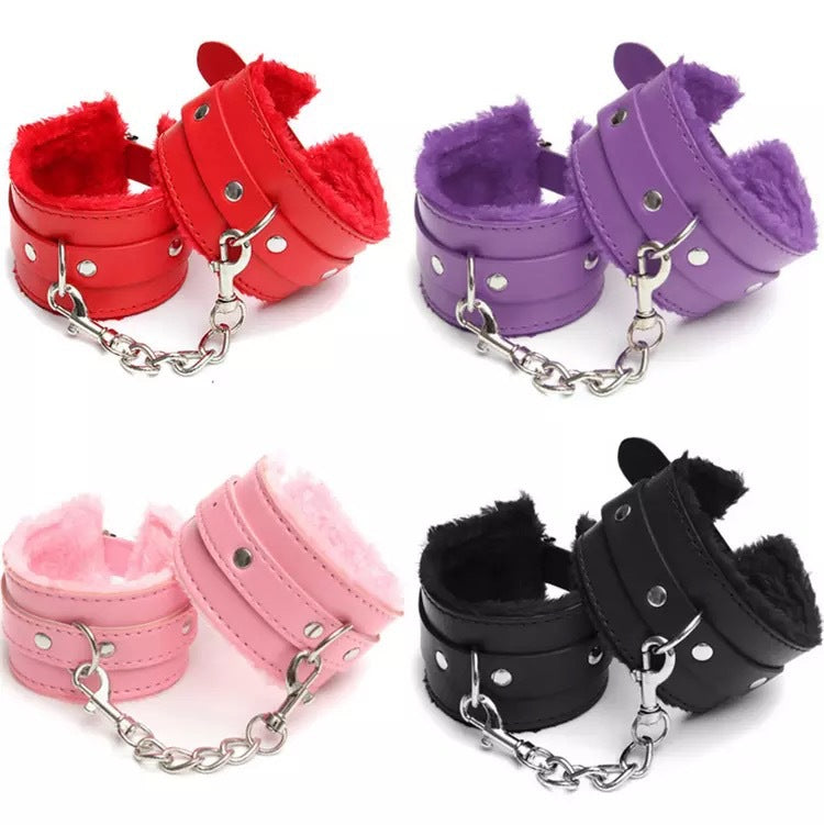 SM Handcuffs Sex Ankle Cuff BDSM Bondage Restraints Soft Plush Handcuff Adult Game 18+ Erotic Couple Sextoy Sex Supplies Shop