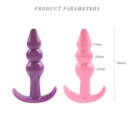 Outdoor Soft Silicone Anal Plug