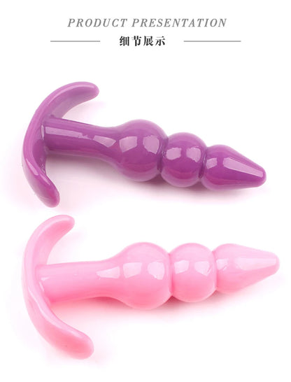 Outdoor Soft Silicone Anal Plug