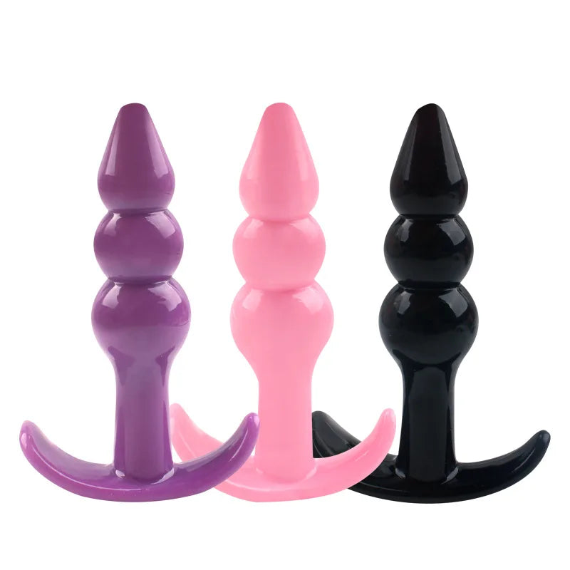 Outdoor Soft Silicone Anal Plug