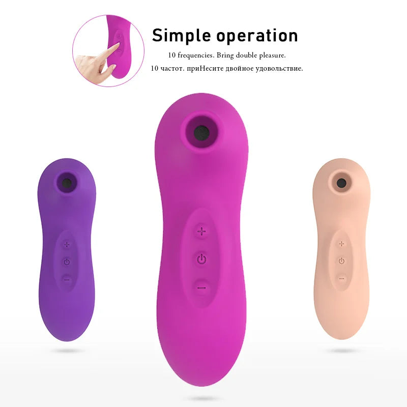 Powerful Sucking Vibrator for Women Clitoris Nipple Stimulator Massager Blowjob Clitoris Erotic Stimulator Sex Toy for Adult 18+