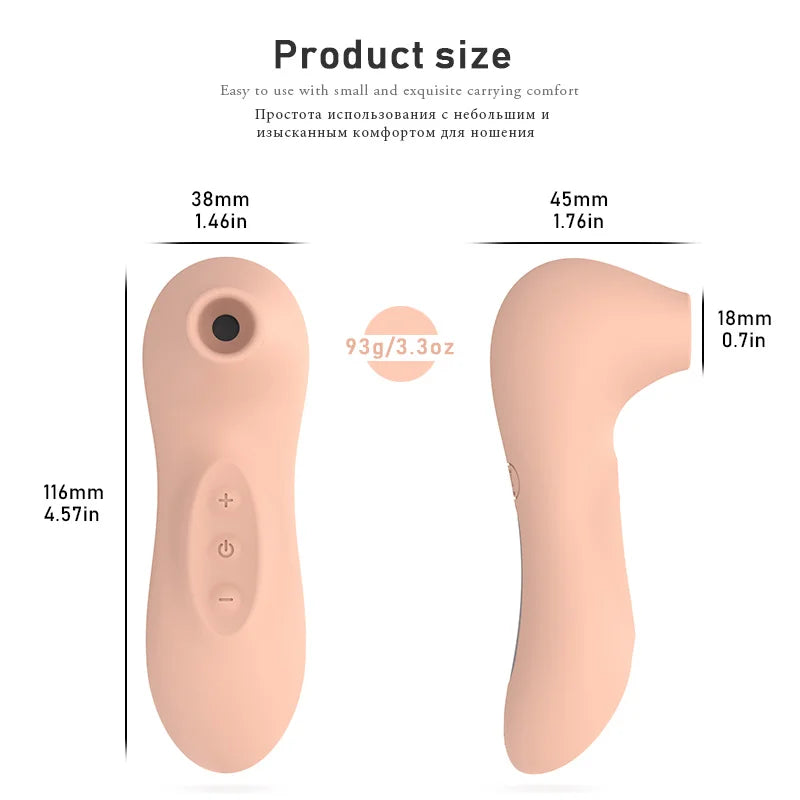 Powerful Sucking Vibrator for Women Clitoris Nipple Stimulator Massager Blowjob Clitoris Erotic Stimulator Sex Toy for Adult 18+