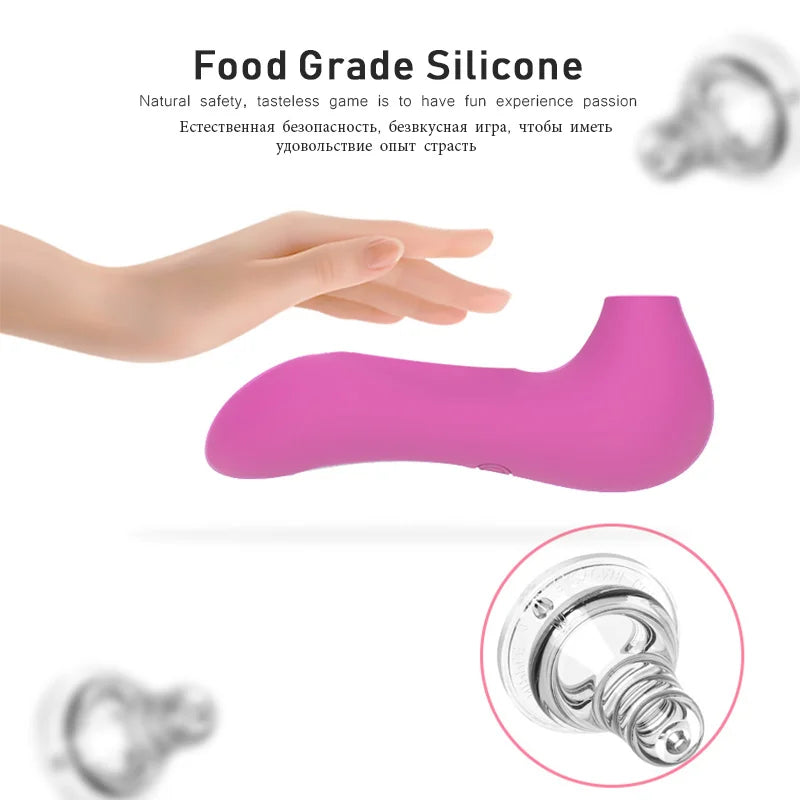 Powerful Sucking Vibrator for Women Clitoris Nipple Stimulator Massager Blowjob Clitoris Erotic Stimulator Sex Toy for Adult 18+