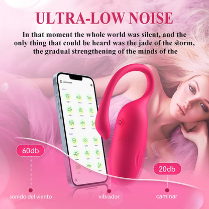 Wireless Bluetooth Vibrator for Women APP Remote Control G Spot Massager Lovers Stimulator Female Panties Sex Toys for Adults