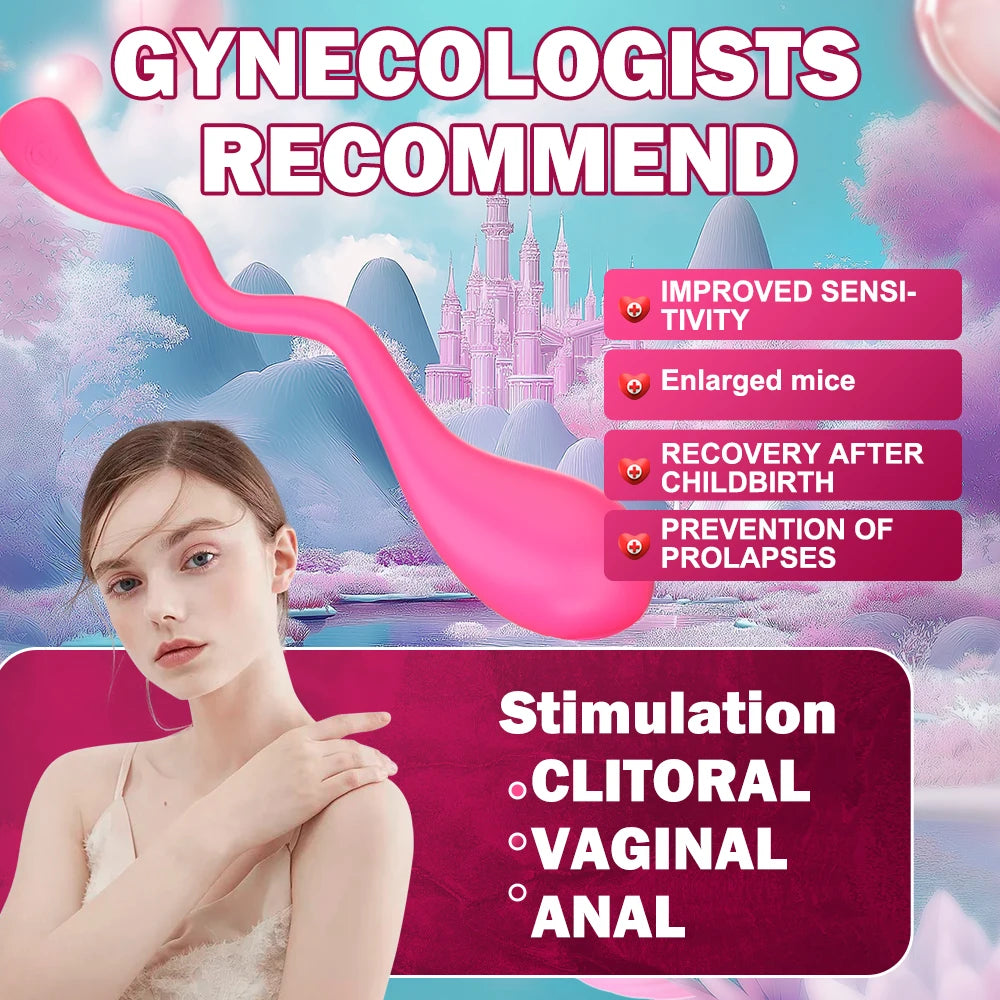 Wireless Bluetooth Vibrator APP Control Vibrating Love Egg Clitoris Stimulator G Spot Massager Sex Toys for Women Adults Toys