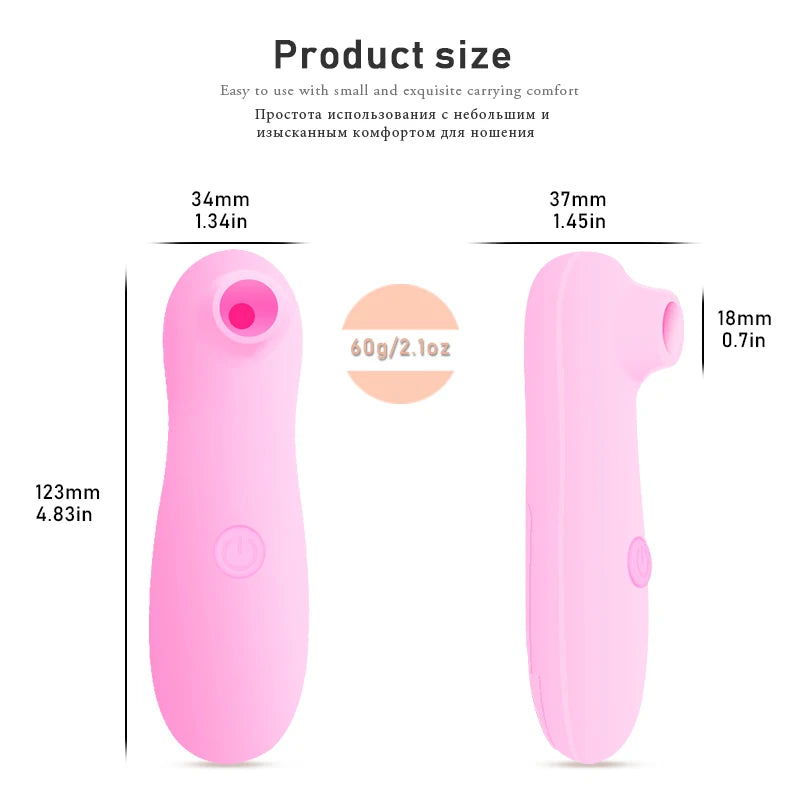 Powerful Sucking Vibrator for Women Clitoris Nipple Stimulator Massager Blowjob Clitoris Erotic Stimulator Sex Toy for Adult 18+