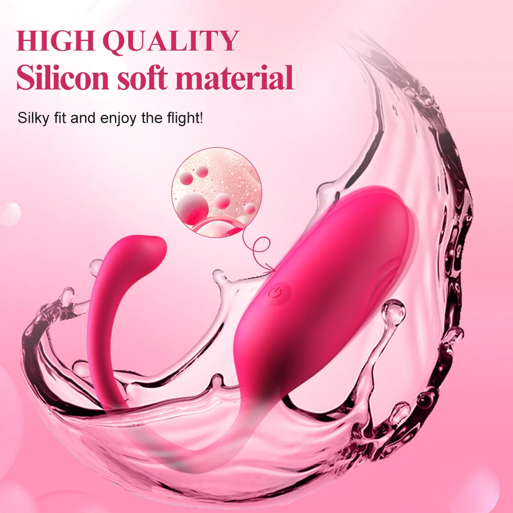 Wireless Bluetooth Vibrator for Women APP Remote Control G Spot Massager Lovers Stimulator Female Panties Sex Toys for Adults