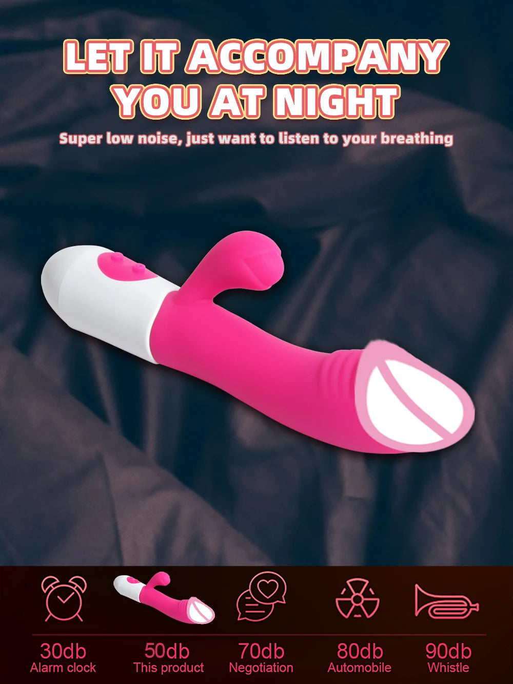 Rabbit Vibrator Dildo Powerful Dual Vibration G Spot Clitoris Stimulation Masturbators Vaginal Massager Adult For Women Sex Toys