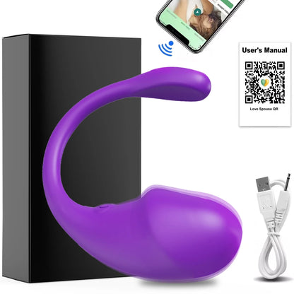 Wireless Bluetooth Vibrator APP Control Vibrating Love Egg Clitoris Stimulator G Spot Massager Sex Toys for Women Adults Toys